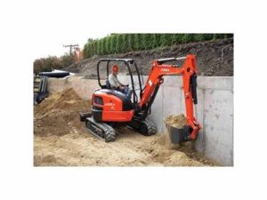 KUBOTA U35 w/Thumb w/Blade