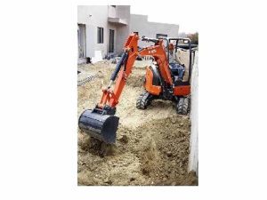 KUBOTA U35 w/Thumb w/Blade CLOSED