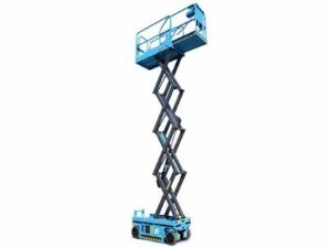 SCISSOR LIFT 19' SINOBOOM 1932ME / w/Trailer / 2" Ball