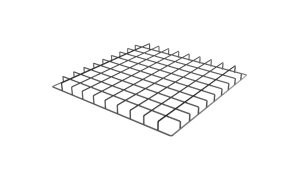 Big Green Egg Stainless Steel Grid Insert for Modular Nest System 120243